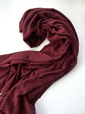 Bordo Soft Cazz Şal